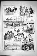 Old 1885 Oxfordshire Agricultural Show Chipping Norton Brassey Rew Hi Victorian
