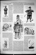 Old Sporting Dramatic News 1885 Captious Critic Wimbledon Earl Spence Victorian