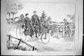 Old Sporting Dramatic News 1885 Sociable Ride Lady Man Bicycle Edward Victorian