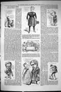 Old Sporting Dramatic News 1885 Captious Critic Grand Theatre Islingt Victorian