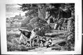 Old Sporting Dramatic News 1885 Hunting Horses Hounds Dogs Puppies Fi Victorian