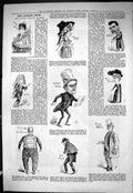 Old Sporting Dramatic News 1885 Captious Critic Cousin Johnnie Clarke Victorian