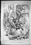 Old Sporting Dramatic News 1885 Greenhithe Regatta Horses Jumping Fen Victorian