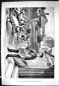 Old Sporting Dramatic News 1885 Unpopular Candidate Young Boy Christm Victorian