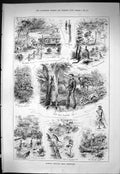 Old Sporting Dramatic News 1885 Queensland Hunting Sport Kangaroo Lee Victorian