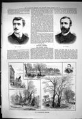 Old Sporting Dramatic News 1885 Lonnen Sudell Blackheath Harriers Ree Victorian