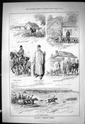 Old Sporting Dramatic News 1885 Earl Pembroke Harriers Walter Flower Victorian