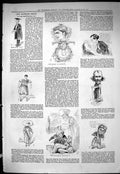 Old Sporting Dramatic News 1885 Captious Critic Westminster Play Gari Victorian