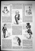 Old Sporting Dramatic News 1886 Captious Critic Plebians Millett Thor Victorian