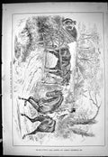 Old Sporting Dramatic News 1886 Homeward Bound Teeth Nor' Easter Man Victorian
