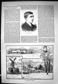 Antique Print Sporting Dramatic News 1886 Pawson Ranelagh Harriers Edwards 19th