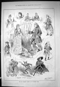 Old Sporting Dramatic News 1886 Owl Society St. George'S Hall David G Victorian