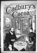 Old Sporting Dramatic News 1886 Cadbury'S Drinking Chocolate Essence Victorian