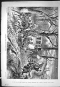 Old Sporting Dramatic News 1885 Gallantly Rattles Quivering Horses Hi Victorian