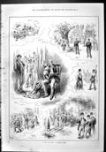 Old Sporting Dramatic News 1886 Run Luck Drury Lane Theatre Actors Sw Victorian