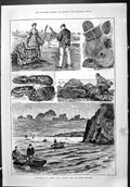 Old Captious Critic Theatre 1886 Sea Fishing Lobster Crab Prawn Boats Victorian