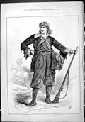 Old Sporting Dramatic News 1886 Mr Frederick Leslie Rip Van Winkle Th Victorian