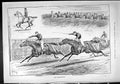 Old Sporting Dramatic News 1886 Cambridgeshire Horse Racing Sailor Pr Victorian