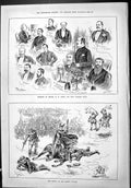 Old 1886 Banquet Smith Cricket Circus Moody Bloss Graham Wilson Swain Victorian