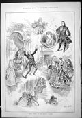 Old Sporting Dramatic News 1886 David Garrick Criterion Theatre Actor Victorian
