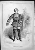Old Sporting Dramatic News 1887 Representative Singers Mr Sims Reeves Victorian