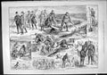 Old Sporting Dramatic News 1887 Wild Goose Shooting Bog Allen Hunting Victorian