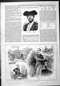 Old Sporting Dramatic 1887 Mazzantini Bull Fighter Clifford Harrison Victorian
