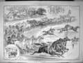 Old Sporting Dramatic News 1887 Paris Hippodrome Olympia Horses Chari 19th