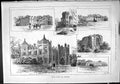 Old 1887 Hunting Albrighton Aqualate Chillington Statford Castle Lill Victorian