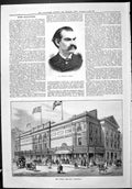 Old Sporting Dramatic News 1887 Frederic Corder Court Theatre Liverpo Victorian