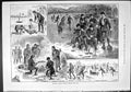 Old Sporting Dramatic News 1887 American Sport Fishing Frozen Ice Riv Victorian