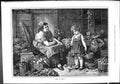 Old Sporting Dramatic News 1887 Going To Market Mother Little Girl Fr Victorian