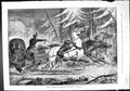 Old Sporting Dramatic News 1886 Wolf Attacking Horses Sturgess Captio Victorian