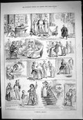 Antique Old Print 1887 Dramatic Aspirant Story Illustration Cyril Ward Swain