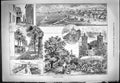 Old Winter Scene Florida Augustine Spanish Cathedral Fort Marco Jacks