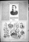 Old 1887 Lloyd George'S Rifle Banquet Bird Duncan Beeching Butt Ocock Victorian