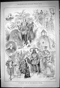 Old 1887 Corinthian Yacht Club Fancy Dress Ball Southsea Cheane Wilto Victorian