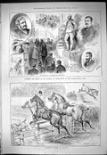 Old Statue Marquis Abergavenny Captain Middleton Hampton 1887 Olympia Victorian