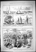 Old Katti Lanner 1887 Royal Nova Scotia Yacht Club Jubilee Regatta St Victorian