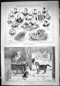Old 1887 Ealing Dean Swimming Club Brook Stidolph Eden Cox Sachs Moke Victorian
