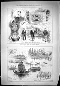 Old Finney Champion Swimmer Turner Wilson 1887 Mohurrum Festival Swor Victorian