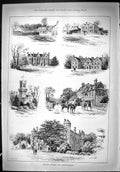 Old Hunting Centres Cambridgeshire Warden Abbey Hadingley Hall Bourn