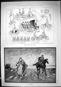 Old 1888 Cycling Stanley Show Cooper Herbert Marriot Horse Highwayman Victorian