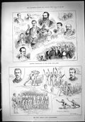 Old 1888 Masonry Savage Club Lodge Chapman Truscott Orion Athletic Cl Victorian