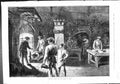 Old Scene Kitchen Windsor Castle Baron Beef Cooking Royal Family 1887 Victorian
