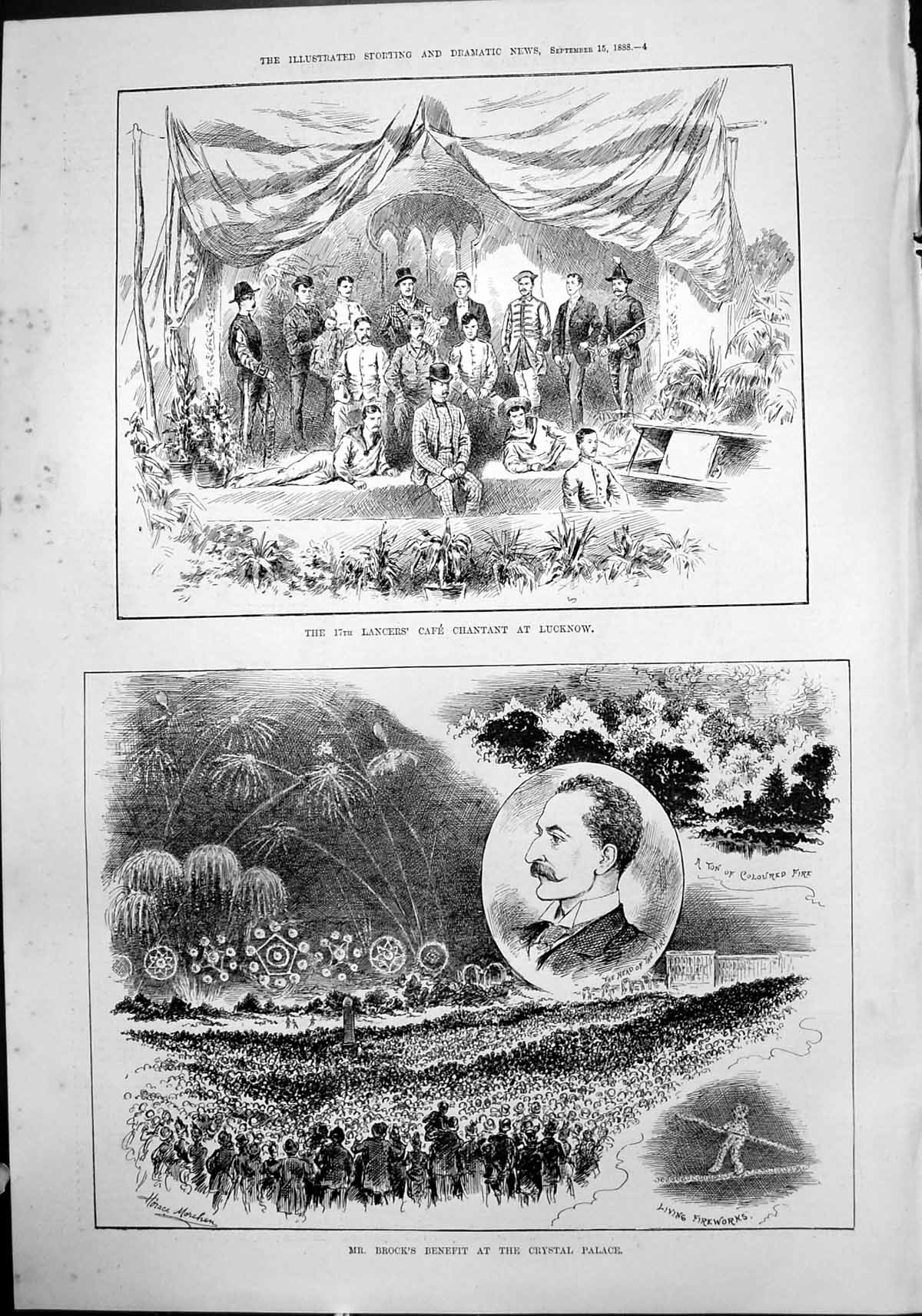 Old 17Th Lancers Cafe Chantant Lucknow Brocks Benefit Crystal Palace1