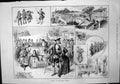 Original Old Antique Print Carina Opera Comique J Jellicoe A Railton 1888 19th