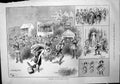Antique Old Print Atalanta Strand Aphrodite Wrens Nest Dead Hooded Crow 1888