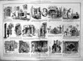 Antique Old Print Christmas Ghost Story Grandfathers House Westminster 1888