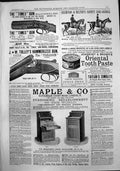 Antique Print Oriental Tooth Paste Times Gun Nyum Nyum Chutney Relish 1888 19th